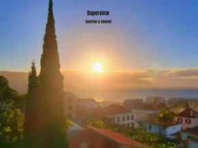Panoramic Sunrise and Sunset Views, 5 Min from Funchal, Perfect Getaway for Travelers